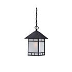 Nuvo Lighting Drexel 60-5604 1-Light Stone Black Outdoor Hanging Lantern