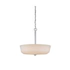 Nuvo Lighting Willow 60-5807 4-Light Polished Nickel Pendant Light