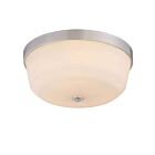 Nuvo Lighting Laguna 60-5824 3-Light  Brushed Nickel Ceiling Flush Mount Light