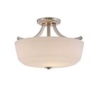 Nuvo Lighting Laguna 60-5826 2-Light Brushed Nickel Ceiling Flush Mount Light