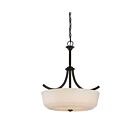 Nuvo Lighting Laguna 60-5927 4-Light Forest Bronze Pendant Light