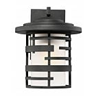 Nuvo Lighting 60-6402 Lansing 100w Textured Black Outdoor Wall Light