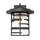 Nuvo Lighting 60-6403 Lansing 100w Textured Black Outdoor Wall Light