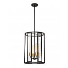 Nuvo Lighting 60-6415 Payne 240w Midnight Bronze Rod Pendant