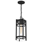 Nuvo Lighting Tofino 60-6574 1-Light 60W Textured Black Outdoor Hanging Lantern