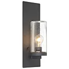 Nuvo Lighting Indie 60-6578 1-Light 60W Textured Black Incandescent Small Wall Sconce