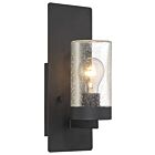 Nuvo Lighting Indie 60-6579 1-Light 60W Textured Black Incandescent Wall Sconce