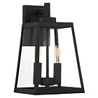 Nuvo Lighting Halifax 60-6582 2-Lights 120W Matte Black Outdoor Medium Lantern