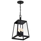 Nuvo Lighting Halifax 60-6584 4-Lights 240W Matte Black Outdoor Hanging Lantern