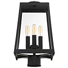 Nuvo Lighting Halifax 60-6585 4-Lights 240W Matte Black Outdoor Post Lantern