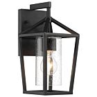 Nuvo Lighting Hopewell 60-6591 1-Light 60W Matte Black Outdoor Small Lantern