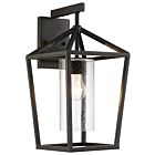 Nuvo Lighting Hopewell 60-6593 1-Light 60W Matte Black Outdoor Large Lantern