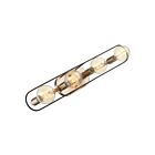 Nuvo Lighting Chassis 60-6654 240W Copper Brushed Brass Vanity