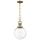 Nuvo Lighting Skyloft 60-6671 1-Light 100W Burnished Brass Chain Pendant