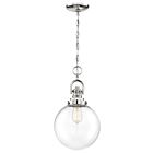 Nuvo Lighting Skyloft 60-6672 1-Light 100W Polished Nickel Chain Pendant