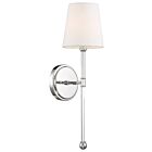 Nuvo Lighting Olmsted 60-6688 1-Light 60W Polished Nickel Incandescent Wall Sconce