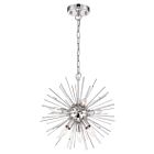 Nuvo Lighting Cirrus 60-6991 6-Lights 360W Polished Nickel Chain Chandelier