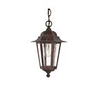 Nuvo Lighting Cornerstone 60-992 1-Light Old Bronze Outdoor Hanging Lantern