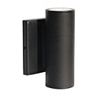 Nuvo Lighting 62-1142R1 2-Lights 10W Black LED Small Up/down Wall Sconce