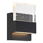 Nuvo Lighting Ellusion 62-1511 1-Light 15W Matte Black LED Small Wall Sconce