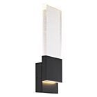 Nuvo Lighting Ellusion 62-1513 1-Light 13W Matte Black LED Large Wall Sconce