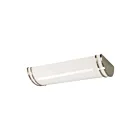 Nuvo Lighting 62-1639 Brushed Nickel 26W LED Linear Flush Mount CCT Selectable