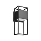 Nuvo Lighting Supreme 62-1655 Matte Black 18W LED Large Wall Lantern