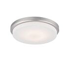 Nuvo Lighting Dale 62-609 1-Light Brushed Nickel Ceiling Flush Mount Light