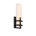 Nuvo Lighting 62-873 Grill LED 1-Light Aged Bronze Vanity Light