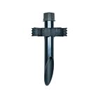 Nuvo Lighting SF76-643 Black 2" PVC Mount Post With Black Cap