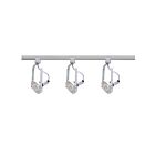 Nuvo Lighting TK316 3-Light White Track Light Head