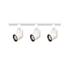 Nuvo Lighting TK348 3-Light White Track Light Head