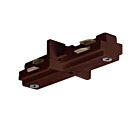 Nuvo Lighting TP205 Brown Track Light Mini Straight Connector