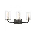 Nuvo Lighting Sherwood 60-6123 3-Lights Iron Black Vanity Light