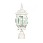 Nuvo Lighting Central Park 60-897 3-Lights White Outdoor Post Light