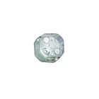 Ortech Box-54171-K Steel Octagonal Junction Box With Clamps And Raised Earth Grounding