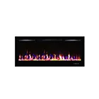 Ortech LEDFP-50 Black 50" Electric Fireplace Wattage Selectable