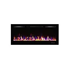 Ortech LEDFP-60 Black 60" Electric Fireplace Wattage Selectable