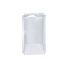 Ortech ODB-100 Residential grade wall recessed white metal dryer box with a round hose hole