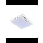Ortech ODM-LLG White 8" X 9" Polymeric LED Light Grille For Micro Compact Series Fans
