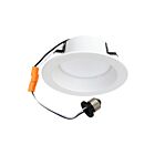Ortech OLT2-412-WH White 12W 4" LED Economical Retrofit Slim Recessed Light