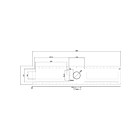 Ortech PLATE26-1-L New Construction Plate Made Up of Galvanized Steel