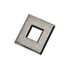 Ortech RDT12-3SN Satin Nickel Mini Step / Deck Square Trim Ring