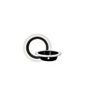 Ortech SLIM4DR-TR-WHBA For SLIM4DR White Trim With Black Alzec Reflector