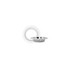 Ortech SLIM4DR-TR-WHCL For SLIM4DR White Trim With Chrome Reflector