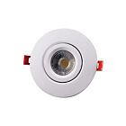 Ortech SLIM4GIM 8W 4" LED Economical Gimbal Downlight