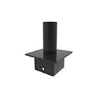 Eiko PA-5ST-BK Tenon Adapter for 5" Square Poles