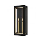 Quoizel Lighting BBN8407MBK 2-Lights Matte Black 120W Bourbon Outdoor Lantern