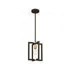 Quoizel Lighting Beaufain BEU1506OZ 1-Light Old Bronze 100W Mini Pendant