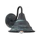 Quoizel Lighting CML8411AGV Carmel 1-Light 100W Aged Verde Outdoor Lantern